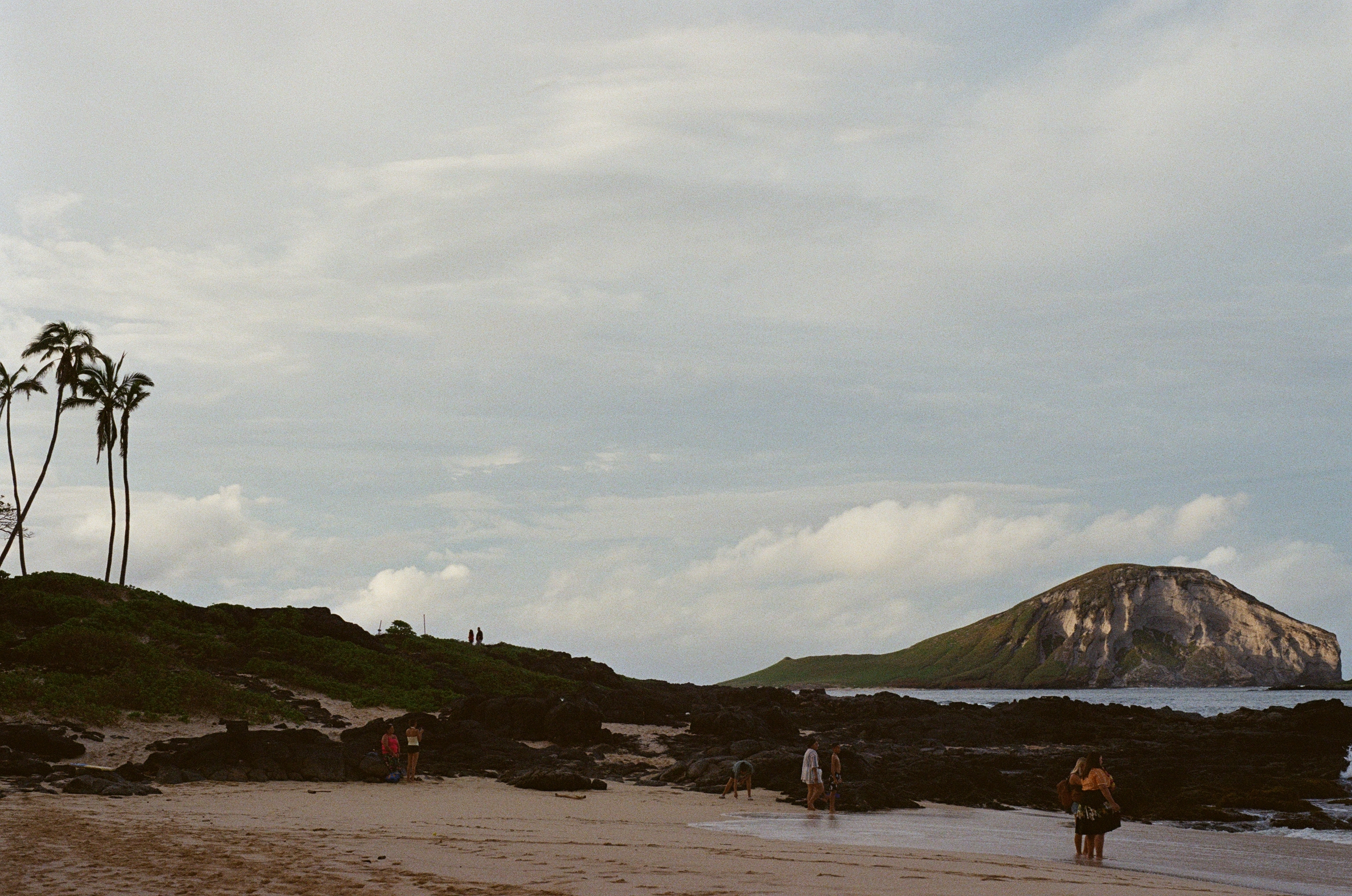 beach and Rabbit Island, Oahu